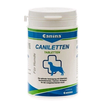 Витаминно-минеральный комплекс для взрослых собак Canina "Caniletten" 150 таблеток, 300 г