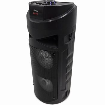 Портативная колонка акустическая система 1.0 Media-Tech Partybox Keg BT MT3165 30W Bluetooth FM AUX SD USB КАРАОКЕ LED Black