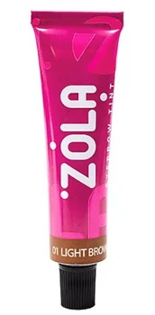 Краска для бровей Zola 01 Light Brown 15 мл