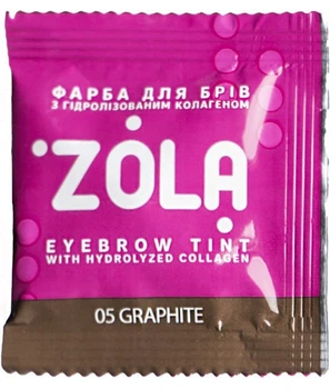 Краска для бровей Zola 05 Graphite саше 5 мл