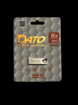 Флеш-накопичувач DATO USB 2.0 DS7016 16Gb silver (DS7016S-16G)