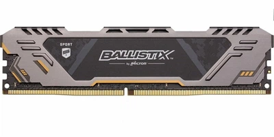 Оперативна пам'ять DDR4 Crucial Ballistix Sport LT 8GB 3200MHz CL16 DIMM (BLS8G4D32AESTK)