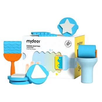 Набор инструментов MiDeer Штампики для рисования красками 9 предметов (MD6301)
