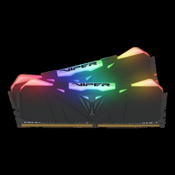 DDR4 Patriot Viper V4 RGB 16GB (Kit of 2x8192) 4000MHz CL19 DIMM Black (PVR416G400C9K)