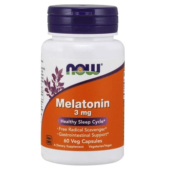 Аминокислоты Now Foods Мелатонин 3 мг 60 капсул