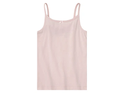 Майка бельевая с тонкими бретелями для девочки Pepperts LYCRA® 392401 134-140 см (8-10 years) Розовый