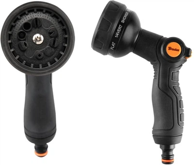 10-функциональный пистолет для полива Bradas Smooth Control, Black Line (ECO-2055)