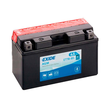 Мото аккумулятор 45052Ач 85А "+" слева EXIDE, ET7B-BS