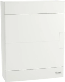Щит пластиковий Schneider Electric ЩРН-П- 24 модулів зовнішньої установки IP40 білі двері Easy9 EU (EZ9EUD212)