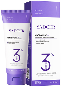 Крем для лица Sadoer Niacinamide 3% Moisturizing Translucent Cream 100 г (6942349705335)