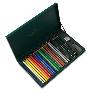 Олівці кольорові Faber-Castell Polychromos Gift with Accessories 24 шт (4005402100514)