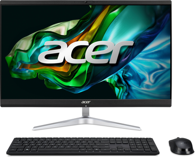 Моноблок Acer Aspire C24-1851 23.8" FHD, Intel i7-1360P, 32GB, F1TB, UMA, WiFi, кл+м, без ОС, черный 265186