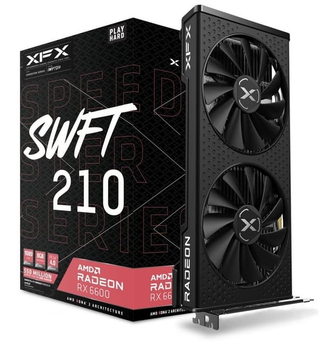 Відеокарта XFX Radeon RX 6600 SPEEDSTER SWFT 210 (RX-66XL8LFDQ)