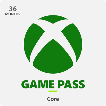 Подписка Xbox Game Pass Core, 36 месяцев (Xbox One/Series)
