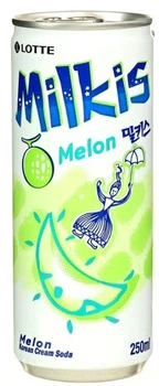 Молочный безалкогольный напиток Lotte Milkis Melon 250 мл