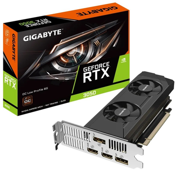 Відеокарта GIGABYTE GeForce RTX3050 6Gb OC LP (GV-N3050OC-6GL)