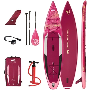Сапборд Aqua Marina CORAL TOURING 11’6″ 2023 - надувная доска для САП сёрфинга, sup board BT-22CTP