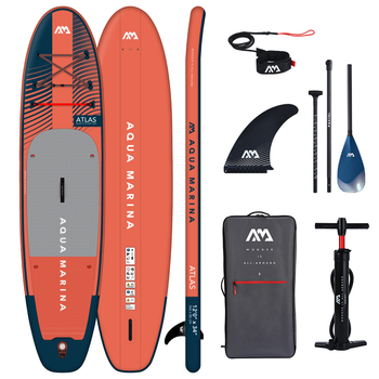Сапборд Aqua Marina ATLAS ADVANCED 12’0″ BT-23ATP - надувная доска для САП сёрфинга, sup board