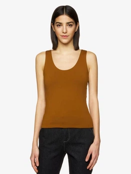 Майка жіноча United Colors of Benetton 3AELE8415-30D M Коричнева (8032592157338)
