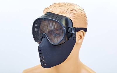 Маска защитная для пейнтбола Zelart Mask 5550 черный