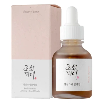 Восстанавливающая сыворотка с женьшенем и муцином улитки Beauty of Joseon Revive Serum: Ginseng + Snail Mucin 30 ml