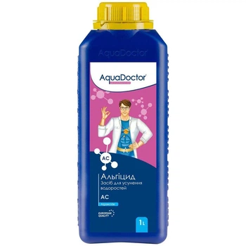 Альгицид для бассейна AquaDoctor AC (1 л, средство от водорослей)