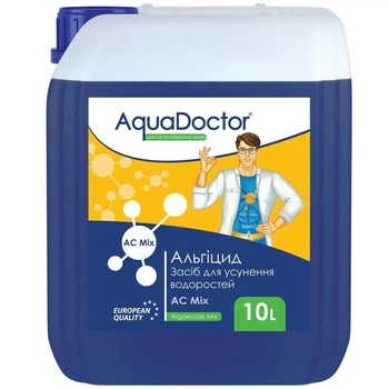Засіб проти водоростей і зелені для басейнів AquaDoctor Альгіцид AC MIX 10 л