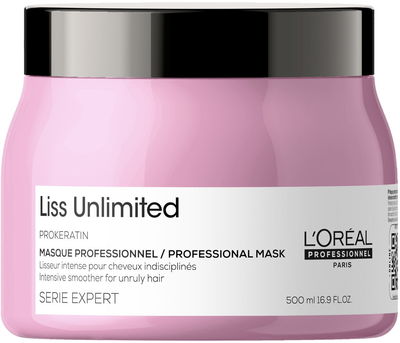 Маска для волосся L'Oreal Paris Serie Expert Liss Unlimited Smoothing 500 мл (3474636975624)