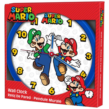 Zegar ścienny Kids Euroswan Super Mario (8435507874816)