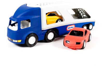 Wózek transportowy Little Tikes Big Car Carrier + 2 samochody sportowe (0050743170430)