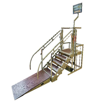Реабілітаційні сходи для навчання ходьби Kinesis Dynaмic Reha Stairs PROFESIONAL (Dynaмic Reha Stairs PROFESIONAL)
