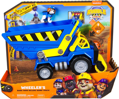 Wywrotka Spin Master Paw Patrol Rubble & Crew Wheelers Bark Yard Deluxe Dump Truck (681147018006)
