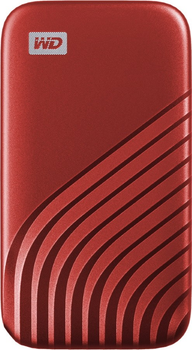 SSD диск Western Digital My Passport 1TB USB 3.2 Type-C Red (WDBAGF0010BRD-WESN) External