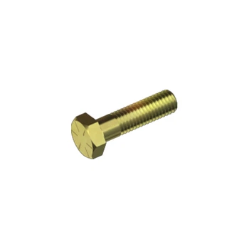 Болт дюймовый 3/8"-16x3" резьба UNC сталь Gr8 цинк желтый под ключ 9/16" ASME B18.2.1 (10шт.) [I5N60I5N609077081C] Metalvis