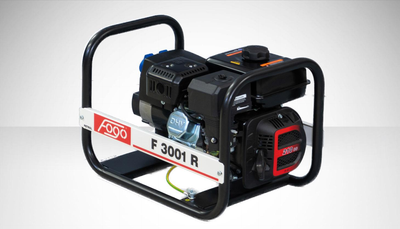 Генератор бензиновий Fogo F 3001R 1-фазний 2.5 кВт AVR