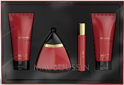 Mauboussin In Red - Набор (edp/100ml + edp/20ml + sh/gel/90ml + b/lot/90ml) Mauboussin In Red (1148682-0-2)