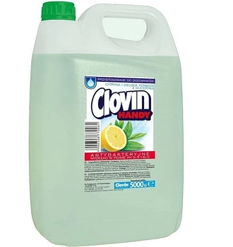 Мыло жидкое "Лимон и зеленый чай" - Clovin Handy Lemon & Green Tea Antibacterial Liquid Soap 500ml (1134808-1513348-2)