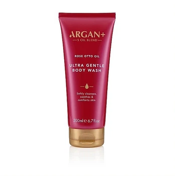 Гель для душу "Марокканська троянда" - Argan+ Moroccan Rose Nourish & Renew Body Wash 200ml (1166072-1817876628-2)