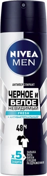 Дезодорант-спрей "Невидимий для чорного та білого" Nivea Men Fresh 150ml (698709-621536-2)
