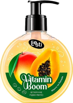 Витаминное жидкое мыло "Манго и Папайя" - Liesti Vitamin Boom Liquid Soap 200ml (1160293-1547903-2)