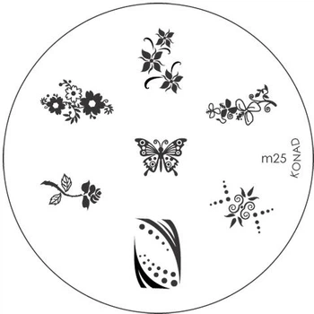 Диск для стемпинга (трафарет) Konad M25 (1 шт.) (664459-1004035-2)