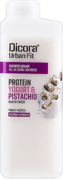 Кремовий гель для душу "Протеїновий йогурт та фісташки" - Dicora Urban Fit Shower Cream Protein Yogurt & Pistachio 400ml (1170653-1562374-2)