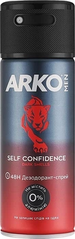 Дезодорант-спрей мужской - Arko Men Self Confidence Dark Smells 150ml (150ml) (1173602-1565678-2)