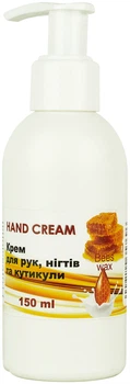 Крем для рук, нігтів та кутикули з бджолиним воском Canni Hand Cream 150ml (857697-783506-2)