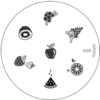 Диск для стемпинга (трафарет) Konad M55 (1 шт.) (664459-1004067-2)