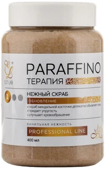 Скраб для рук и тела "Ванильная нежность" Elit-Lab Paraffino Scrub 400ml (761592-690230-2)