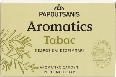 Парфюмированное мыло "Табак" - Papoutsanis Aromatics Bar Soap 100g (1086501-1444683-2)