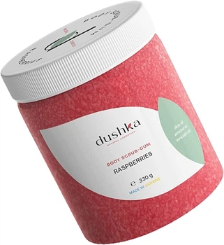 Скраб-жвачка для тела "Малина" - Dushka Body Scrub-Gum Raspberries 330g (330g) (1019931-1351370-2)