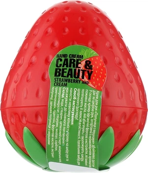 Крем для рук "Клубника со сливками" - Care & Beauty Hand Cream 35ml (35ml) (1013028-1343662-2)