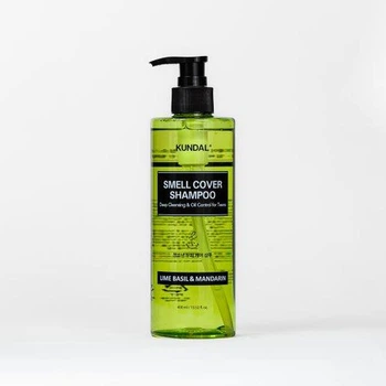 Шампунь Kundal All Day Smell Cover Teens Shampoo Lime Basil & Mandarin 400 ml